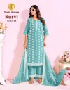 Kurvi By Tunic House Cotton Kurti With Bottom Dupatta 